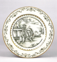 圖14　Plate, ca. 1750. (The Reeves Center at Washington and Lee University, Lexington)